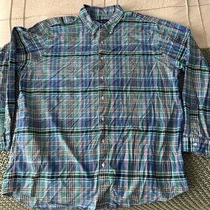 Ralph Lauren Multicolor Plaid Button Down Shirt